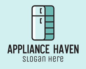 Kitchen Appliance Refrigerator logo design