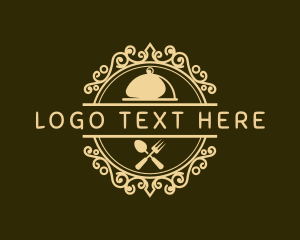 Gourmet - Elegant Culinary Restaurant logo design