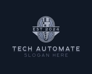Automation - Engraving Laser Fabrication logo design