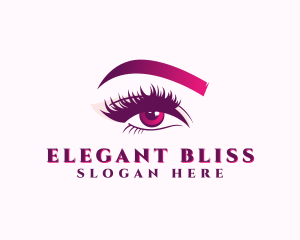 Eyebrow Eyelash Beauty Logo