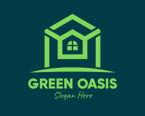 Green Residential Realty Property logo design