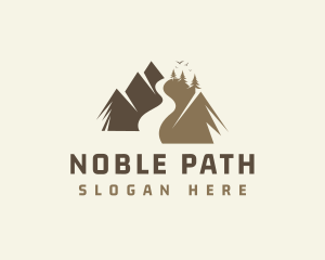 Outdoor Mountain Road logo design