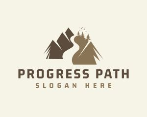 Outdoor Mountain Road logo design