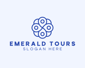 Travel Tour Location logo design