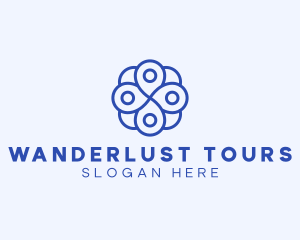 Travel Tour Location logo design