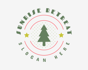 Holiday - Christmas Holiday Tree logo design