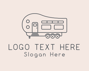 Housing - Trailer House Truck logo design