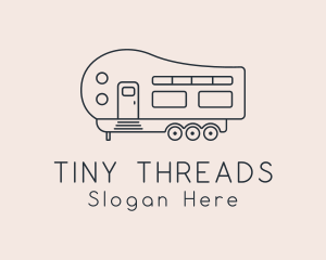 Trailer House Truck logo design