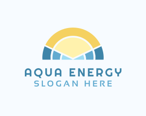 Solar Energy Power logo design