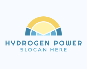 Solar Energy Power logo design