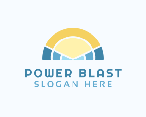 Solar Energy Power logo design