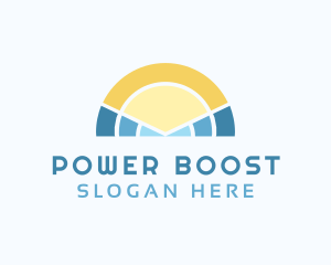 Solar Energy Power logo design