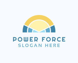 Solar Energy Power logo design