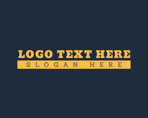 Wordmark - Urban Apparel Brand logo design