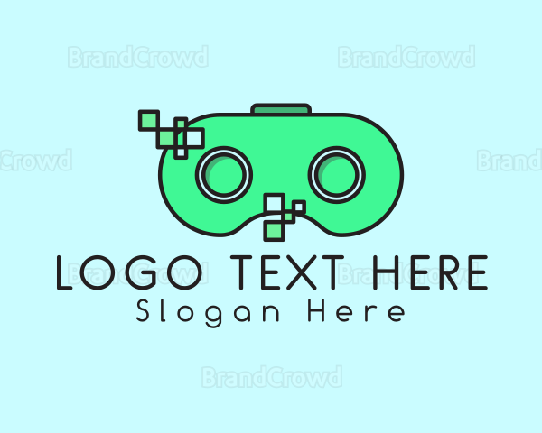 Tech Game Goggles Logo
