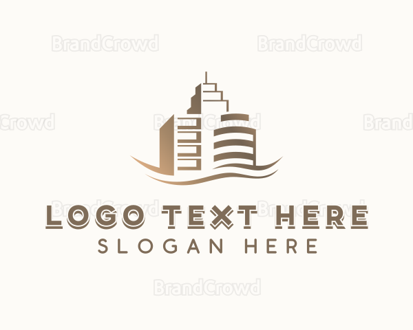 Real Estate Building Property Logo