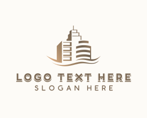 Broker - Real Estate Building Property logo design