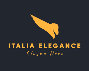 Modern Elegant Pegasus logo design