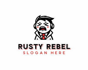 Rebel Suit Streetwear logo design