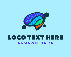 School - Brain Creative Intellect logo design
