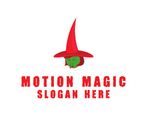 Witch Hat Magic logo design