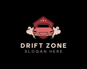 Drift Hexagon Car logo design