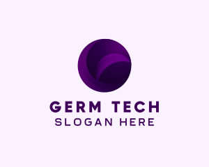 Digital Modern Tech Sphere logo design