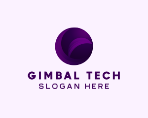 Digital Modern Tech Sphere logo design