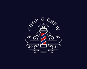 Barber Grooming Haircut Logo