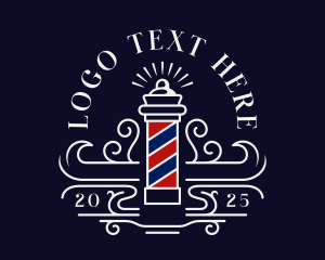 Barber - Barber Grooming Haircut logo design