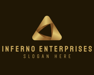 Elegant Triangle Enterprise logo design