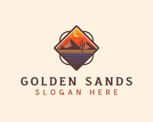 Sand - Desert Sand Travel logo design
