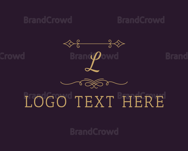 Luxury Fashion Boutique Logo