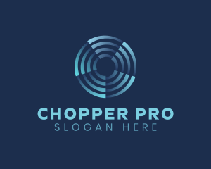 Chopper - Fan Rotor Blade logo design