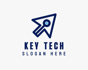 Tech Digital Cursor  logo design