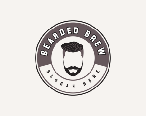 Beard Hair Fashion logo design
