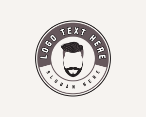 Stylist - Beard Hair Fashion logo design