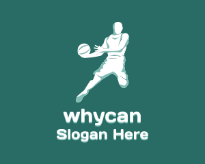 Basketball Player Athlete Logo