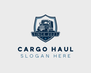 Shield Cargo Trucking logo design