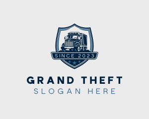 Shipment - Shield Cargo Trucking logo design
