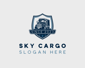 Shield Cargo Trucking logo design