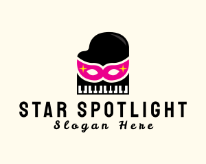 Talent Show - Mask Piano Pianist logo design