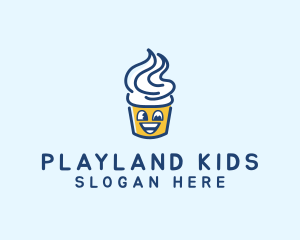 Kiddie Sundae Cup logo design