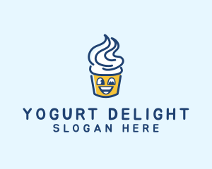 Yogurt - Kiddie Sundae Cup logo design
