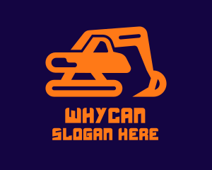 Excavator Digger Excavation Logo