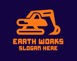 Excavation - Excavator Digger Excavation logo design