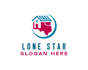 Texas - Texas Realty Residence logo design