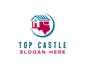 Housing - Texas Realty Residence logo design
