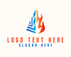 Resources - Heating Cooling Ventilation logo design