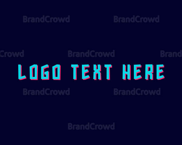 Generic Retro Neon Logo